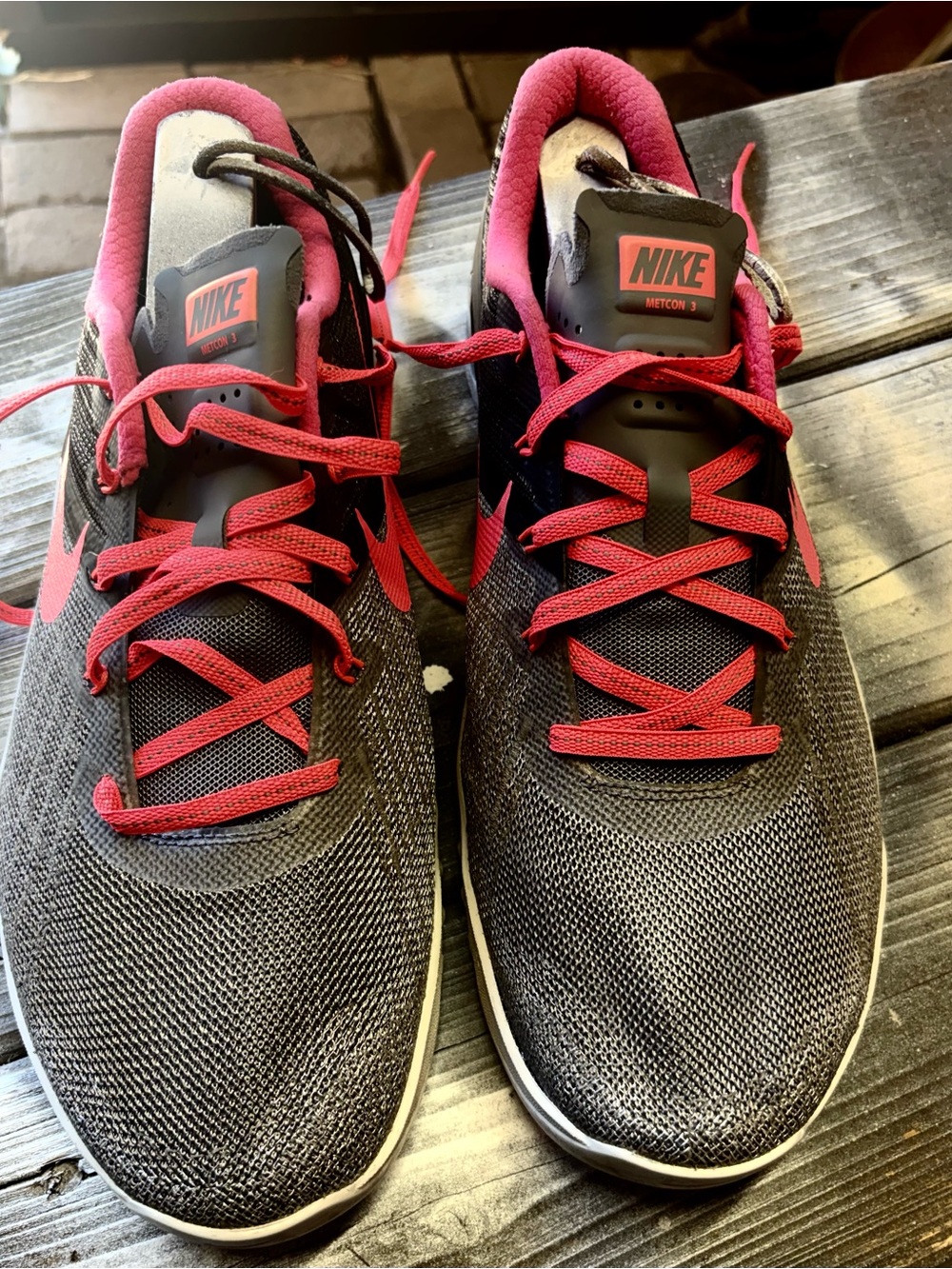 Nike Men’s Athletic Trainers - Black and Red 12